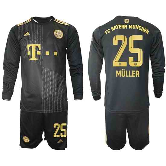 Men Bayern Long Sleeve Soccer Jerseys 503